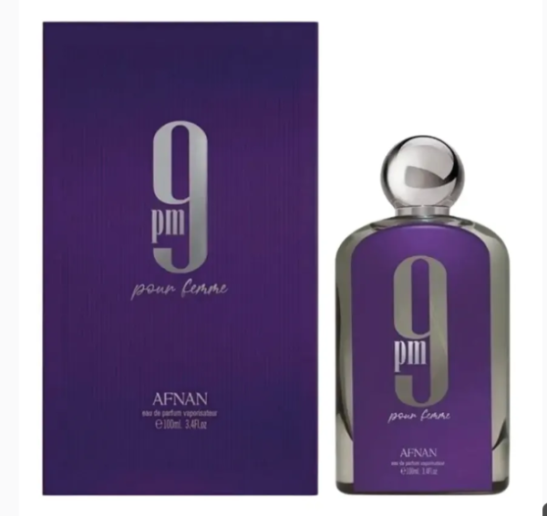 AFN-9PMPF-100_2 Afnan 9 PM Pour Femme EDP 100ml