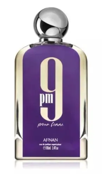 AFN-9PMPF-100_3 Afnan 9 PM Pour Femme EDP 100ml