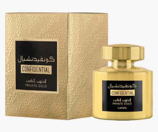 LAT-CONPRI-100_2 Lattafa Confidential Private Gold EDP 100ml